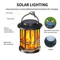 YY-91008C Flickering Flame Solar Hanging Lantern med IP65-beskyttelse