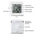 YZ6045 Smiley-ikon Elektronisk digitalt termohygrometer / Smart Bluetooth termometer Temperatur fugtighedsmåler