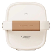 Yaber T2 Plus bærbar projektor i fuld HD med JBL-lyd og Google TV - Beige