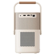 Yaber T2 Plus bærbar projektor i fuld HD med JBL-lyd og Google TV - Beige