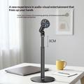 Yesido C303 360° drejelig, justerbar magnetisk bordholder til mobiltelefon - sort
