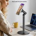 Yesido C303 360° drejelig, justerbar magnetisk bordholder til mobiltelefon - sort