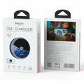 Yesido C326 Qi2 25W magnetisk trådløs biloplader med køling - sort