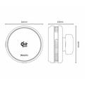 Yesido C326 Qi2 25W magnetisk trådløs biloplader med køling - sort