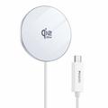 Yesido DS41 Qi2.2 25W magnetisk trådløs oplader – hvid