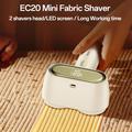 Yesido EC20 stofbarbermaskine med to hoveder / fnugfjerner - hvid