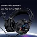 Yesido EK06 kablet RGB-gamingheadset - sort