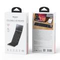 Yesido KB49 trippel-foldet trådløst tastatur med touchpad, numerisk tastatur og stativ - engelsk