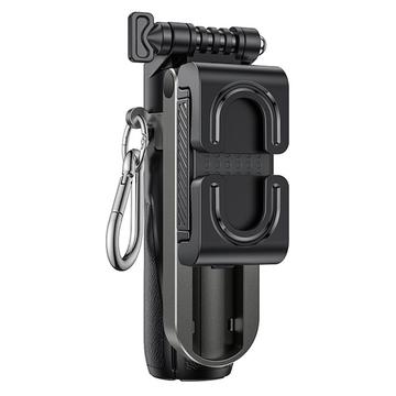 Yesido SF29 Mini Bluetooth Selfie Stick / Tripod med fjernbetjening - Sort