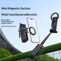 Yesido SF35 magnetisk selfiestang med stativ - sort