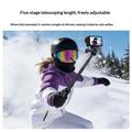 Yesido SF37 magnetisk selfiestang til DJI Osmo Action 6/5 Pro/4/Osmo 360 - sort