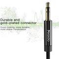 Yesido YAU18 2-i-1 Lightning AUX- og opladningskabel - 1.2m