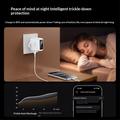 Yesido YC114 140W GaN-oplader - 2x USB-C, USB-A, TFT-skærm - hvid