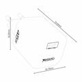 Yesido YC116 45W USB-C GaN-oplader med USB-C-kabel – hvid