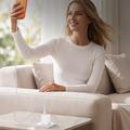 Yesido YC116 45W USB-C GaN-oplader med USB-C-kabel – hvid