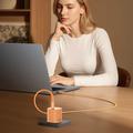 Yesido YC117 60W USB-C GaN-oplader med USB-C-kabel – orange