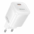 Yesido YC117 60W USB-C GaN-oplader med USB-C-kabel – hvid