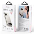 Yesido YP66 ultratynd MagSafe powerbank 5000mAh – Titaniumguld