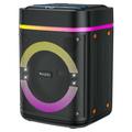 Yesido YSW51 45W TWS Bluetooth-højttaler med to mikrofoner og RGB-belysning - sort