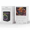 Yesido YSW51 45W TWS Bluetooth-højttaler med to mikrofoner og RGB-belysning - sort