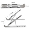 Aluminum Alloy Justerbar Multi-vinkel Laptop Stativ Z21