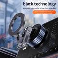 Z25 Foldbar Magnetisk Mobilholder Til Bil med vakuumsug - sort