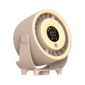 Z6 2-i-1 køleventilator til skrivebordet med befugtningsfunktion - USB-opladelig - beige