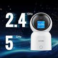 Zosi C519M 4MP smart WiFi-overvågningskamera med AI-personregistrering - hvid