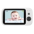 ZR303B babyalarm med 3.2" LCD-skærm, tovejslyd og temperaturalarm