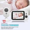 ZR303B babyalarm med 3.2" LCD-skærm, tovejslyd og temperaturalarm