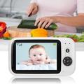 ZR303B babyalarm med 3.2" LCD-skærm, tovejslyd og temperaturalarm