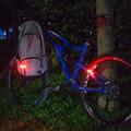 ZTTO WR03 lysstærk cykel baglygte LED lys bag cykel lommelygte lampe sikkerhedsadvarsel baglygte - Rød