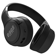 Zealot B28 trådløse over-ear-hovedtelefoner med LCD-skærm - sort
