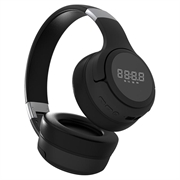 Zealot B28 trådløse over-ear-hovedtelefoner med LCD-skærm - sort