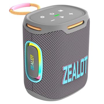 Zealot S122 bærbar Bluetooth-højttaler med subwoofer - 25W - Grå