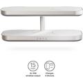 Zens Aluminium Quattro Wireless Charger Pro 4 med 65W strømadapter - MagSafe-kompatibel, Qi2