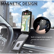 iPhone 16 Pro Lynlåslomme Vertikal Flip Cover - Sort