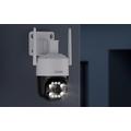 Zosi C296 8MP dobbelt pan/tilt udendørs Wi-Fi-kamera med 32GB microSD