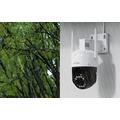 Zosi C296 8MP dobbelt pan/tilt udendørs Wi-Fi-kamera med 32GB microSD