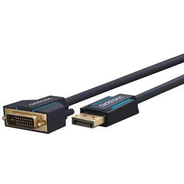 Clicktronic DVI-D Dual-Link / Active DisplayPort Kabel - 1m