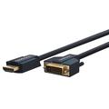 Clicktronic DVI / HDMI Kabel - 1m - Sort