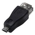 Akyga USB On-The-Go USB-adapter - Sort