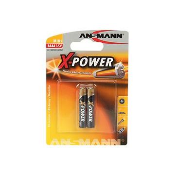 Ansmann X-Power Alkaline AAAA Batteri - 1.5V