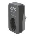 APC Essential SurgeArrest PME1WB-GR Strømstødsbeskytter 1-stik 16A - Sort / Grå