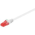 Goobay RJ45 U/UTP CAT 6 Netværkskabel - 5m - Hvid