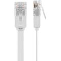 Goobay RJ45 U/UTP CAT 6 Flad Netværkskabel - 1m