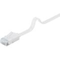 Goobay RJ45 U/UTP CAT 6 Flad Netværkskabel - 1m