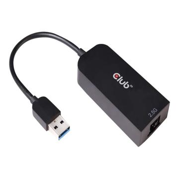 Club 3D Netværksadapter USB 3.2 Gen 1 2.5Gbps Kabling
