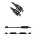 Club 3D USB 3.2 Gen 2 / DisplayPort 1.4 USB Type-C kabel - 5m - Sort