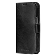 iPhone 16e dbramante1928 Lynge MagSafe 2-i-1 pung læderetui - sort